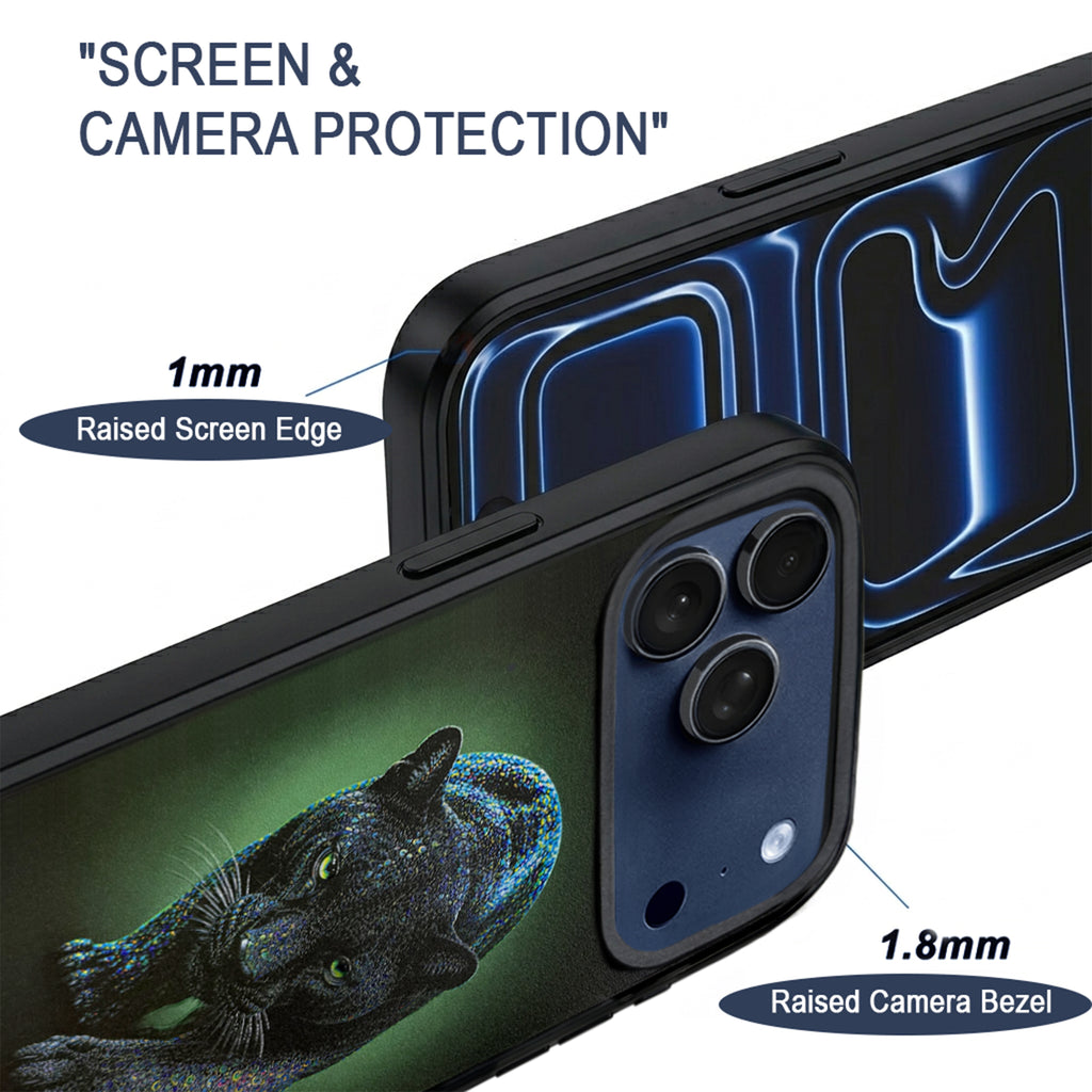 Panther iPhone 17 Pro Max Protective Phone Case